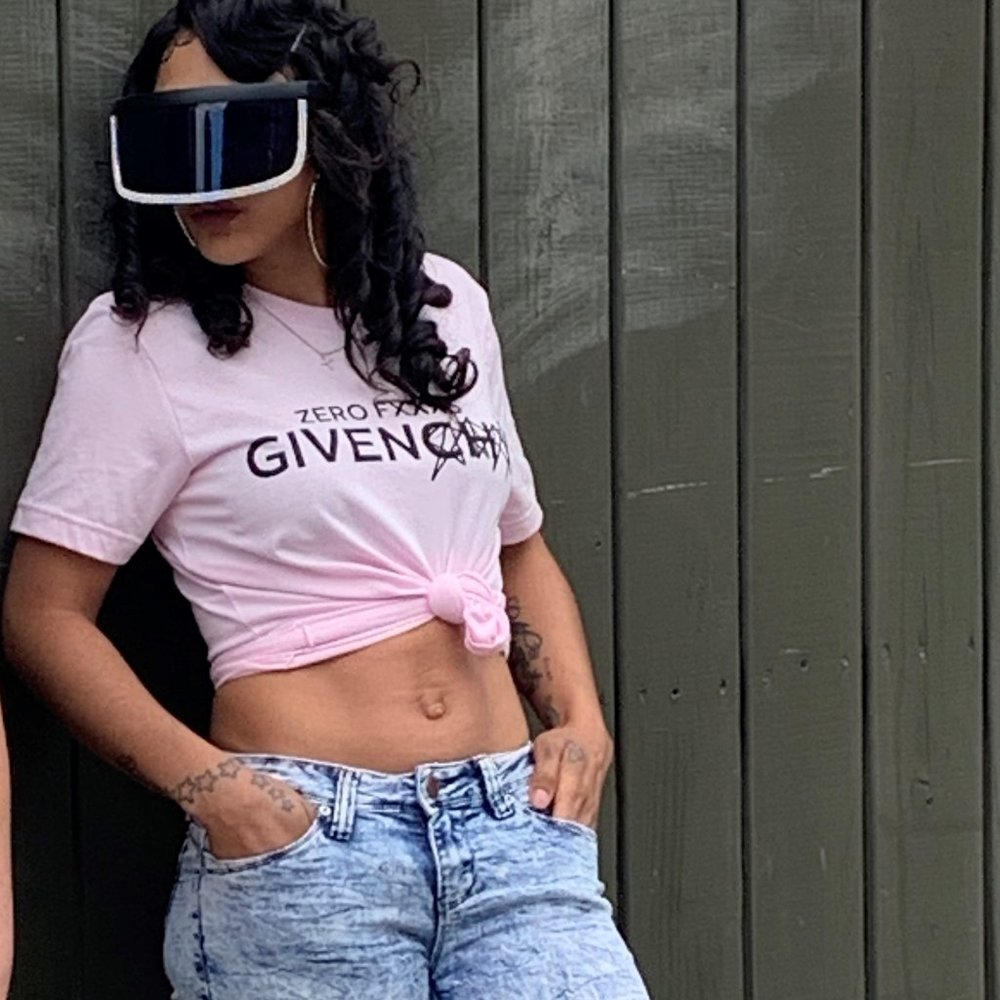 UNISEX pink graphic t-shirt